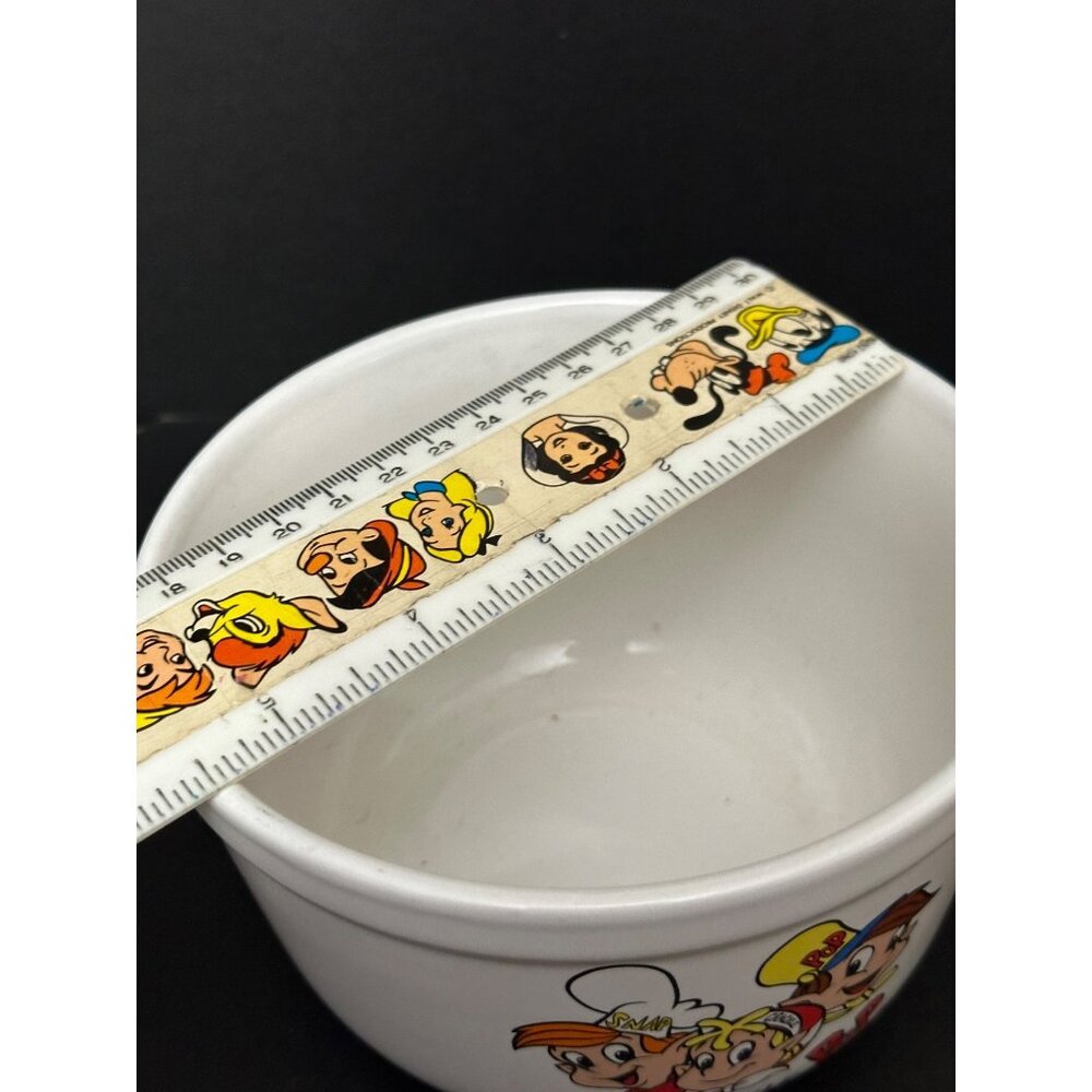 2001‎ Kellogg's Snap Crackle Pop Cereal Bowl Houston Harvest - Picture 8 of 10